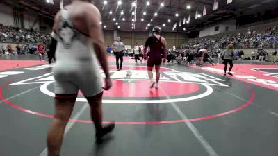 285 lbs Champ. Round 1 - Brady Hagan, Dowling Catholic vs Jayden Henley, Pawhuska