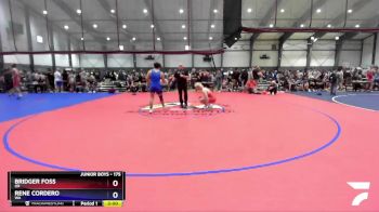 175 lbs Champ. Round 2 - Bridger Foss, OR vs Rene Cordero, WA