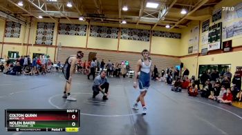 160 lbs Round 2 (10 Team) - Nolen Baker, The Compound vs Colton Quinn, Buxton