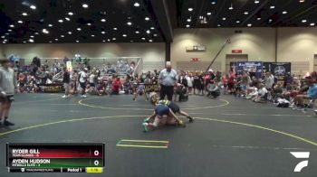 78 lbs Round 3 (6 Team) - Ayden Hudson, Pitbulls Elite vs Ryder Gill, Team Illinois