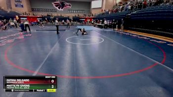 100 lbs Cons. Round 2 - Mattilyn Givens, Prosper Rock Hill (Girls) vs Fatima Delgado, Richardson (Girls)