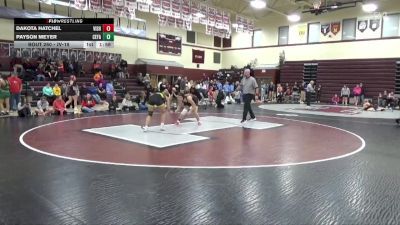 JV-18 lbs 1st Place Match - Dakota Hatchel, Vinton-Shellsburg vs Payson Meyer, Cedar Falls