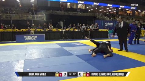 Chairo Olimpio Ivo C. Albuquerqu vs Brian John Morizi 2025 Pan Jiu Jitsu IBJJF Championship