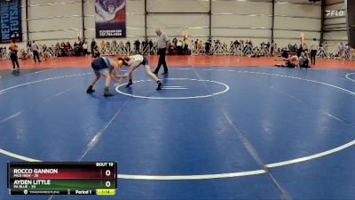 120 lbs Rd# 8- 12:30pm Saturday Final Pool - Rocco Gannon, Mile High vs Ayden Little, PA Blue