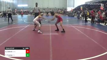95 lbs Consi Of 8 #2 - Cilus Cabral, Olympus vs Tanner Truong, 31:6 WC