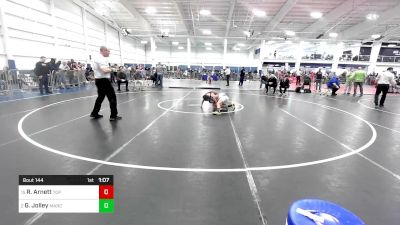 81 lbs Round Of 16 - Robert Arnett, Top Flight Wrestling Academy vs George Jolley, MarcAurele WC