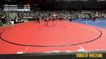 82 lbs Consi Of 8 #1 - Kealey Hathaway, Sutherland vs Sadie Yang-Elson, Summit Wrestling Academy