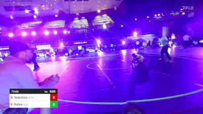 50 lbs Final - Benjamin Tolentino, Dethrone WC vs Samuel Subia, Legends Of Gold LV