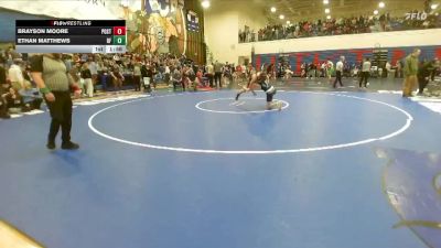138 lbs Champ. Round 2 - Brayson Moore, Post Falls vs Ethan Matthews, Bonners Ferry