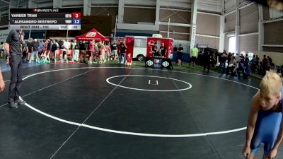 100 lbs Champ. Round 2 - Vander Tran, Nevada vs Alesandro Restrepo, Vougar Honors Wrestling Inc.