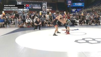 138 lbs Cons. Rd Of 64 - Elijah Paddock, Nevada vs Preston Andersen, Washington