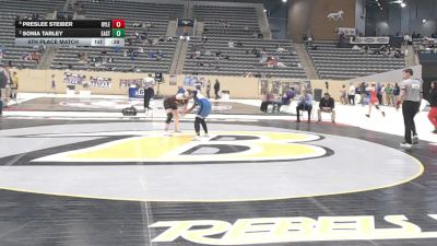 138 lbs 5th Place Match - Sonia Tarley, Eastern vs PRESLEE STEIBER, Ryle