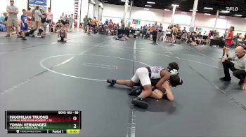 88 lbs Round 2 - Maximilian Truong, Scanlan Wrestling Academy vs Yohan Hernandez, Colosseum Wrestling