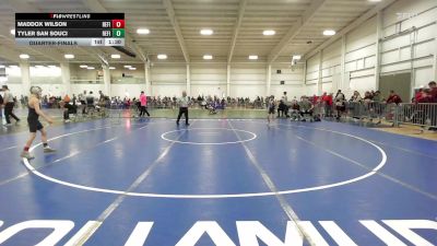 72 lbs Quarterfinal - Maddox Wilson, Refinery WC vs Tyler San Souci, Refinery WC