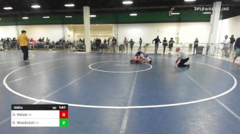 132 lbs Consi Of 64 #2 - Daniel Heiser, WI vs Grayson Woodcock, OH