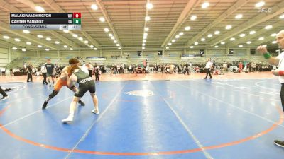 195 lbs Consolation - Malaki Washington, WV vs Carter Vannest, CA