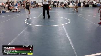 112 lbs Champ. Round 2 - Kavel Moore, Mount Carmel vs Giuseppe Lomeli, Team EL1TE
