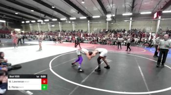 137 lbs Consi Of 8 #1 - William Lawrence, Western Slope Elite vs Santiago Perea, NM Royalty