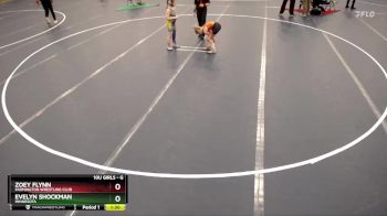 5th Place Match - Zoey Flynn, Farmington Wrestling Club vs Evelyn Shockman, Minnesota