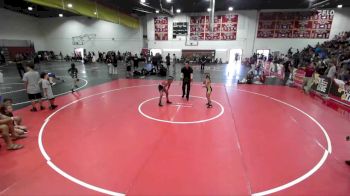 81-87 lbs Round 2 - Oliver Garcia, Riverside Rascals vs Samantha Estrada, Wolves Den Wrestling Club
