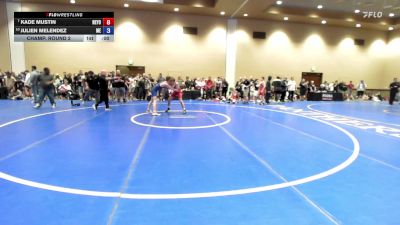 126 lbs Champ. Round 2 - Lucas Reeves, Pennsylvania vs Mateo Gallegos, Pennsylvania