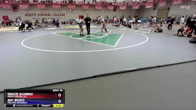 131 B Champ. Round 1 - Eny Bravo, Midland University vs Gracie Guarino, North Central (IL)