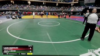 5A 152 lbs Semifinal - Arayla Archie, Amarillo vs Laura Rodriguez, Lubbock Cooper