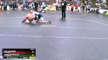 119 lbs Cons. Round 2 - Charlie Trujillo, 3F Wrestling vs Zak Massaro, St Francis