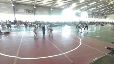 58 lbs Consolation - Gannicus Hancock, Chickens Wrestling Club vs Penelope Degroat, Dominate WC