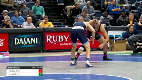 157 lbs Semifinal - Paul Fox, Stanford vs Jason Nolf, Penn State