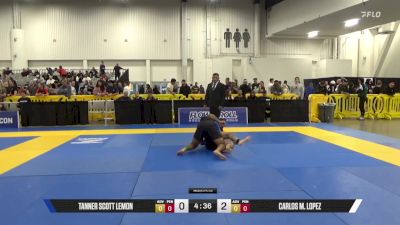 Carlos M. Lopez vs Tanner Scott Lemon 2025 World IBJJF Jiu-Jitsu No-Gi Championship