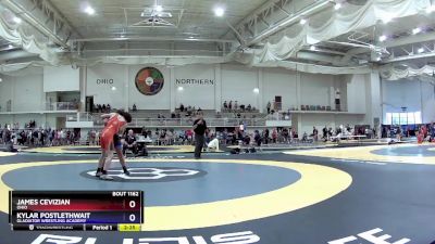165 lbs 5th Place Match - James Cevizian, Ohio vs Kylar Postlethwait, Gladiator Wrestling Academy