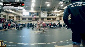 285 lbs Champ. Round 1 - Max Riegel, Rolla vs Mikah Donahue, McCluer North