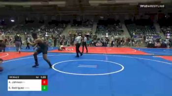 195 lbs Prelims - Aryn Johnson, Ok Pitbull Wrestling vs Shyne Rodriguez, Vernon Wrestling Club