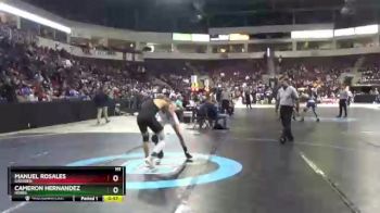 5A 152 lbs Cons. Round 1 - Cameron Hernandez, Hobbs vs Manuel Rosales, Gadsden
