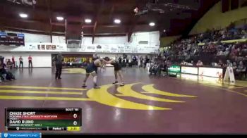 165 lbs Semifinal - Chase Short, Montana State University-Northern (Mont.) vs David Rubio, Corban University (Ore.)