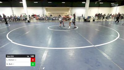 150 lbs Round Of 32 - Lorenzo Alston, NC vs Noah Bull, UT