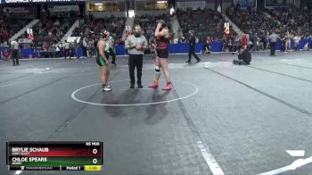 170 lbs Quarterfinal - Chloe Spears, Derby vs Brylie Schaub, Fort Scott