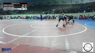 110 lbs Consi Of 16 #1 - Brody Buttery, Vian vs Elijah Mahoney, Norman North