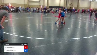 106 lbs Quarterfinal - Brentley Crawley, Alpha WC vs Case Gustafson, Florida Scorpions