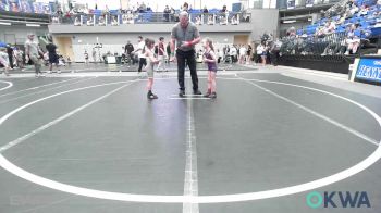 43 lbs Rr Rnd 3 - Dawsyn Ivey, Blue Devil Wrestling vs Harper Field, Grover Rains Wrestling Club