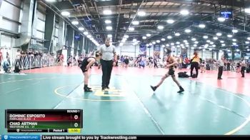 96 lbs Rd# 4- 2:00pm Friday Final Pool - Dominic Esposito, Maryland Black vs Chad Artman, Westshore D.S.