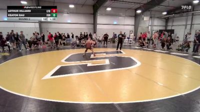 97-101 lbs Round 2 - Arthur Hilliard, Lingle-Ft. Laramie/Southeast vs Keaton Bau, Fossil Ridge