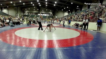 100 lbs Final - Cohen Hargrove, Social Circle USA Takedown vs Tanner Hunt, Roundtree Wrestling Academy