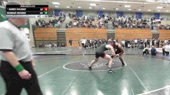 165 lbs Champ. Round 2 - Gunnar Higgins, Corona Del Sol vs James Holiday, Esperanza