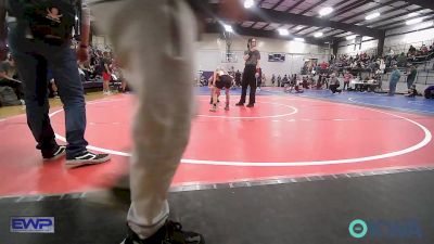 64 lbs Rr Rnd 5 - Lane Mcmillen, Tonkawa Takedown Club vs Jaxon Gibbons, Sperry Wrestling Club