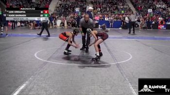 76 lbs Cons. Round 1 - Luis Orrantia, Garden City vs Kade Barnash, Abilene