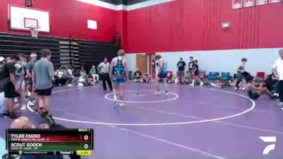 205 lbs Round 1 (6 Team) - Scout Gooch, Team St. Louis vs Tyler Fassio, Pirate Wrestling Club