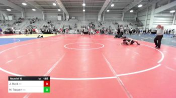 195 lbs Round Of 16 - Jackson Buck, NC vs Michael Toppan, MA