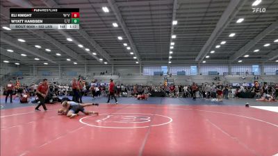 182 lbs Semifinal - Eli Knight, WV vs Wyatt Hanssen, UT